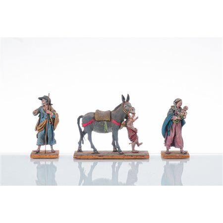 GIOVANNI ANTONIO MATERA (Attr.le), Tre sculture