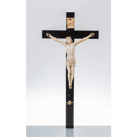 MANIFATTURA ITALIANA DEL XVIII SECOLO, Crocifisso