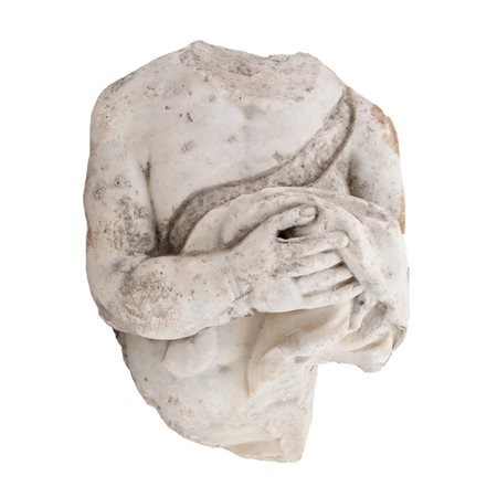 MANIFATTURA ITALIANA DEL XVIII SECOLO, Elemento in marmo