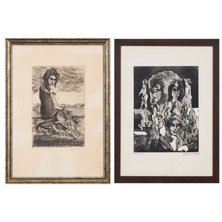 PIPPO GAMBINO, Litografia e incisione