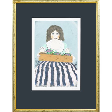 BRUNO CARUSO, Litografia a colori