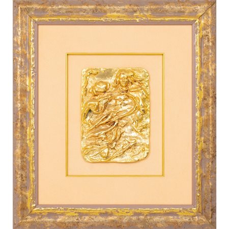 VITTORIO SODO, Figura, Bassorilievo in bronzo