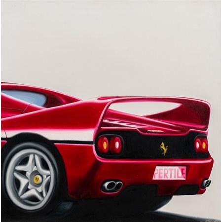 LIVIA PERTILE, Attesa, Olio su tela