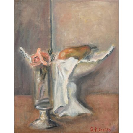 S. P. SCOTTO, Olio su tela applicato su masonite