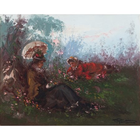 PIETRO PANTINO, Olio su tela