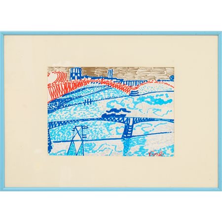 ANTONIO VANGELLI, Tecnica mista su carta