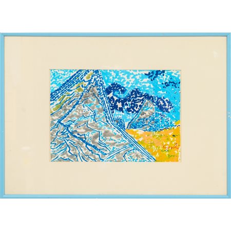 ANTONIO VANGELLI, Tecnica mista su carta