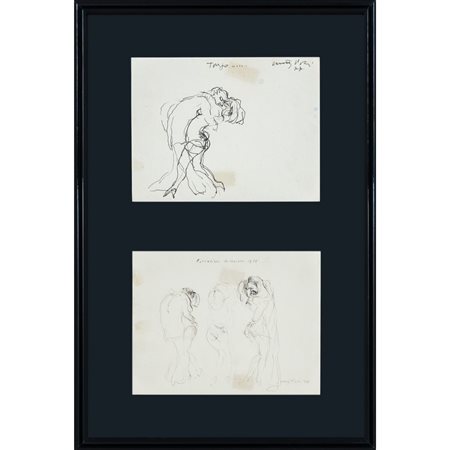 WALTER PIACESI, Tre disegni su carta