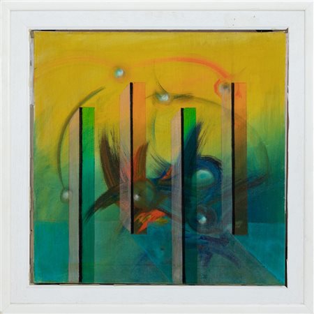 ALESSANDRO MAIO, Il volo della rondine, Olio su tela