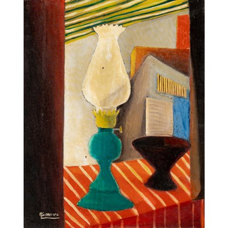 PITTORE DEL XX SECOLO, Natura morta, Olio su tela