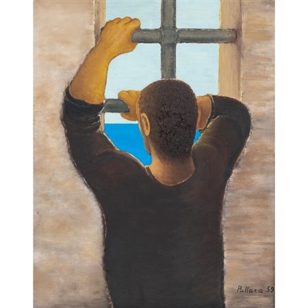 LUIGI PALLARA, Olio su tavola