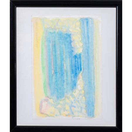 SANTI ALLERUZZO, Acquarello su carta