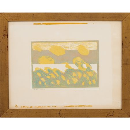 SANTI ALLERUZZO, Tecnica mista su carta