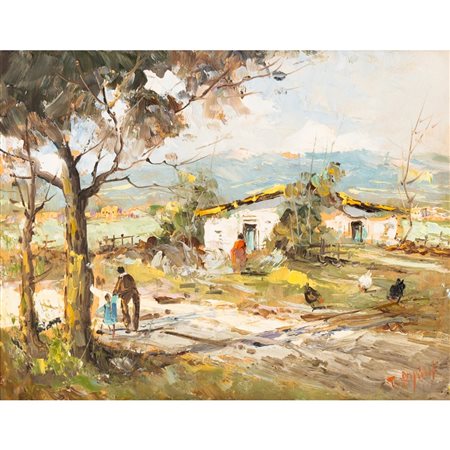 TERENZIO REGINATO, Olio su tavola