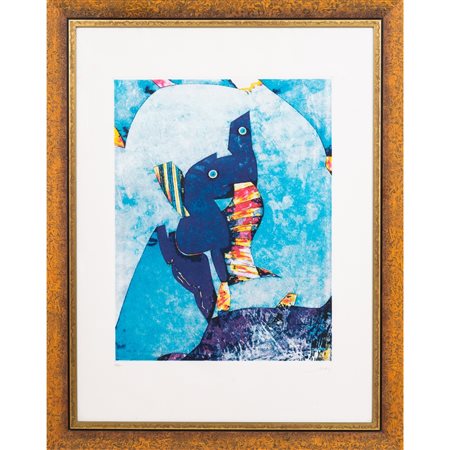 GIANNI DOVA, Ricordo di Bretagna, Serigrafia a colori