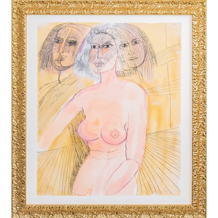 BRUNO CASSINARI, Litografia a colori