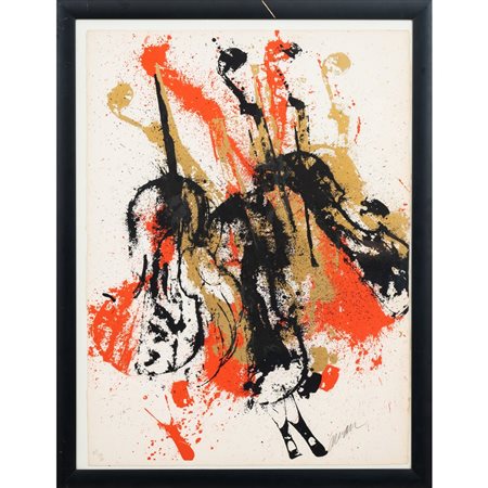 ARMAN, Viva Vivaldi, Serigrafia a colori