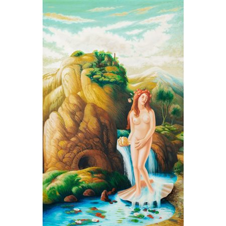 GIUSEPPE GUZZONE, Olio su tela