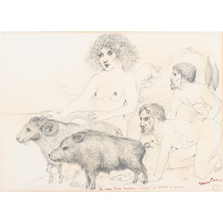 BRUNO CARUSO, Matita su carta