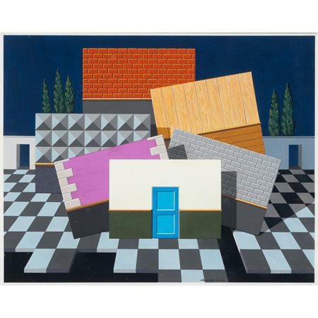 ALEXIS KEUNEN, Tempera su carta