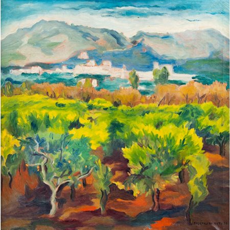LIA PASQUALINO NOTO, Agrumeto, Olio su tela
