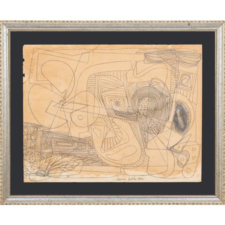 MATTIA MORENI, Antibes, Matita su carta