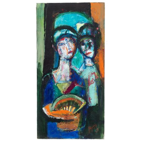 GUIDO PAOLO PAJETTA, Acrilico su tela