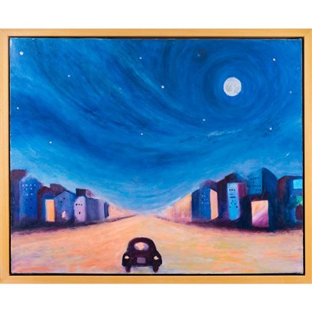 CLAUDIO QUATTROCCHI, Olio su tela