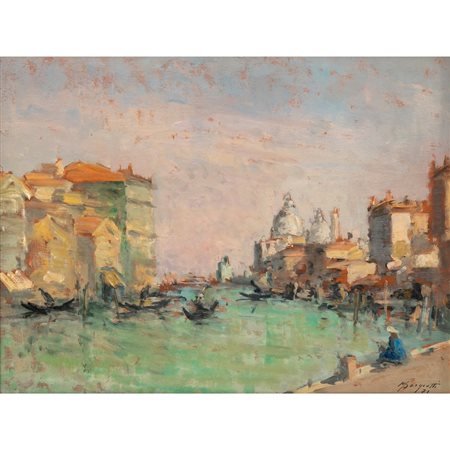 MARIO BORGIOTTI, Olio su tavola