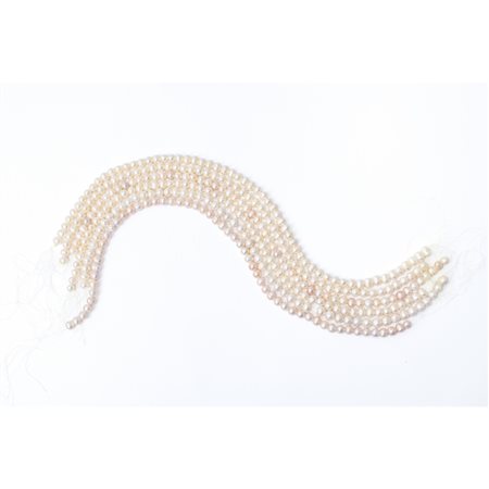 SEI FILI di perle biwa