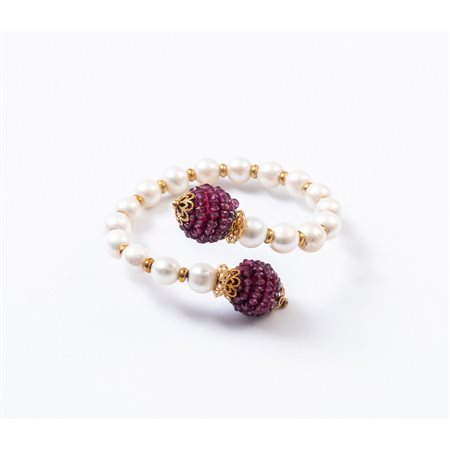 BRACCIALE semirigido in oro giallo 18 KT