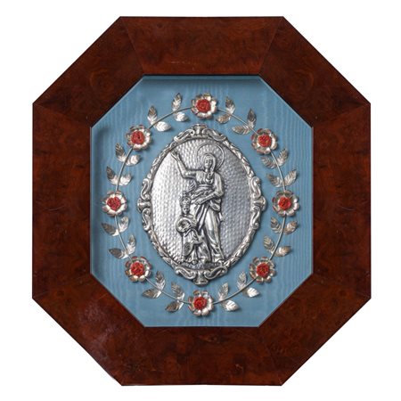 MANIFATTURA ITALIANA DEL XX SECOLO, Ex voto in argento