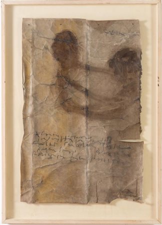 Luca Caccioni (Bologna 1962), "Dal racconto dell'ubbidiente: la conversazione", 1999.