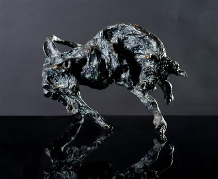 Augusto Murer (Piè Falcade 1922 - Padova 1985), "Toro", 1960.