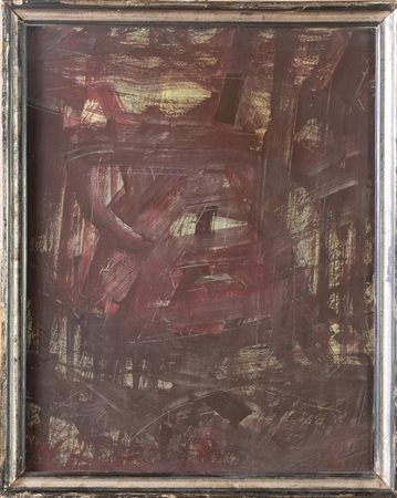 Sergio Romiti (Bologna 1928 - 2000), "Composizione", 1987.