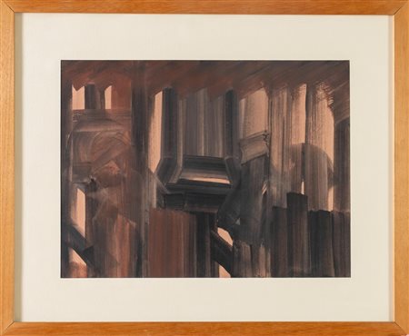 Sergio Romiti (Bologna 1928 - 2000), "Composizione", 1981.