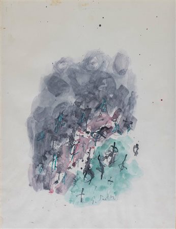 Germano Sartelli (Imola 1925 - 2014), "Senza titolo".