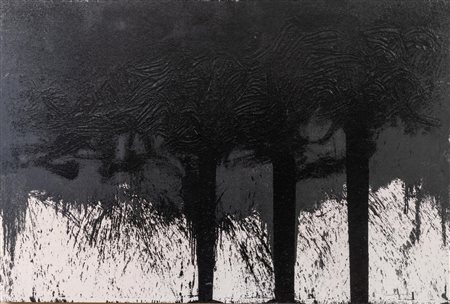 Hermann Nitsch (Vienna 1938 - Mistelbach 2022), "Ohne Titel", 1990.