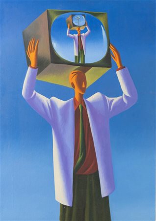 Damian Giacov (Belgrado 1957 - 2022), "Senza titolo", 2000.