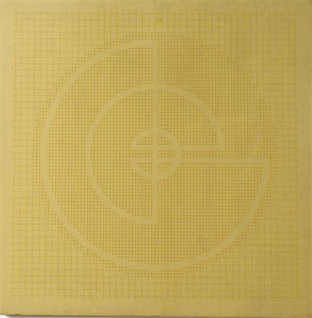 Silvano Chinni (Loiano 1946 - Bologna 2011), "Il mio reticolo è vita", 1974.