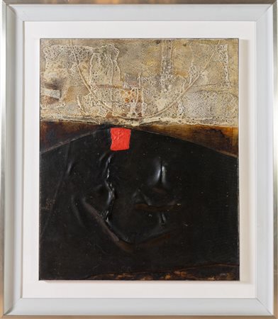 Alberto Abbati (Faenza 1923 - Bologna 2011), "Senza titolo", 1974.