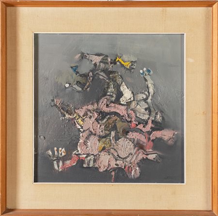 Alberto Abbati (Faenza 1923 - Bologna 2011), "Sogno e significazione", 1966.