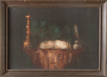 Antonio Minezzi (Modena 1939) "Scrittoio", 1988.