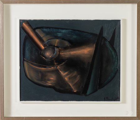 Giovanni Mundula (Formigine 1947), "Senza titolo", 1986.