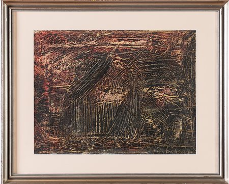 Alfonso Frasnedi (Bologna 1934), "Senza Titolo", 1953.