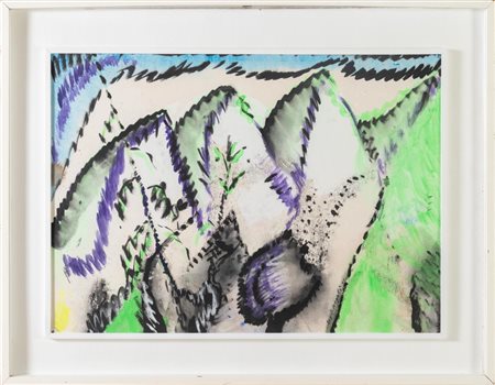 Daniele degli Angeli (Cesena 1946), "Senza titolo", 1981.