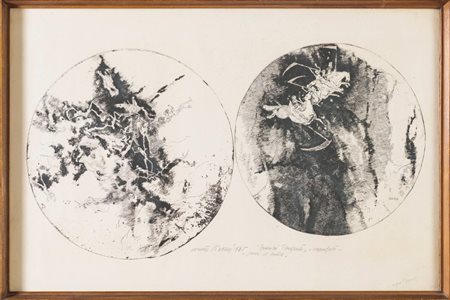 Walter Piacesi (Ascoli Piceno 1929 - 2022), "Apocalisse" , 1965.