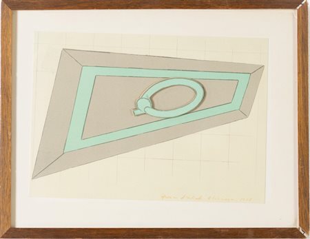 Hervé Télémaque (Port-au-Prince 1937-2022), “Un poids”, 1968.