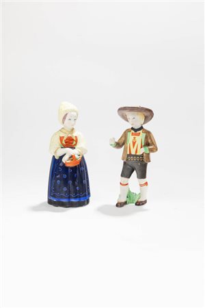 LENCI TORINO<BR>"Coppia in costume"