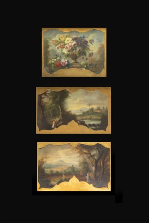 PITTORE ANONIMO<BR>Lotto di tre studi